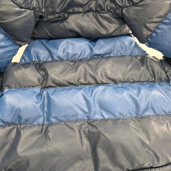 The Childrens Place XS 4 Navy Blue Puffer Vest With Zipper Pockets Stand Collar - Picture 8 of 8